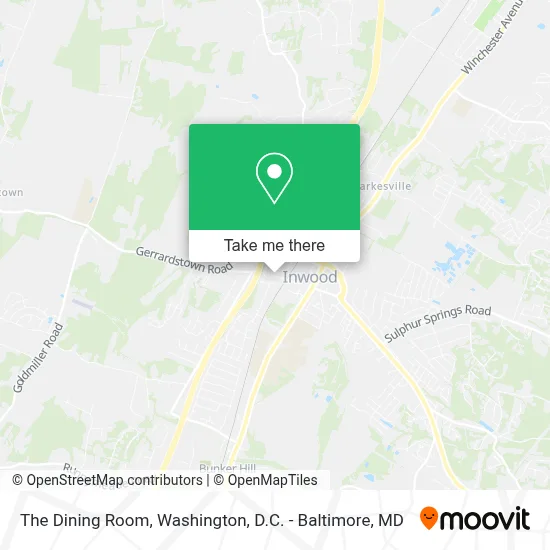 The Dining Room map