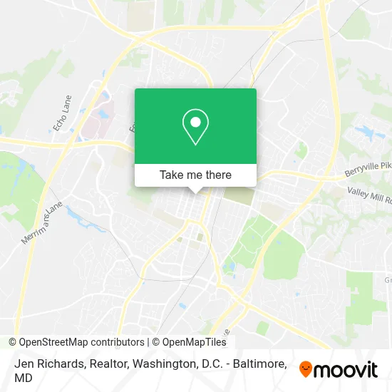 Jen Richards, Realtor map