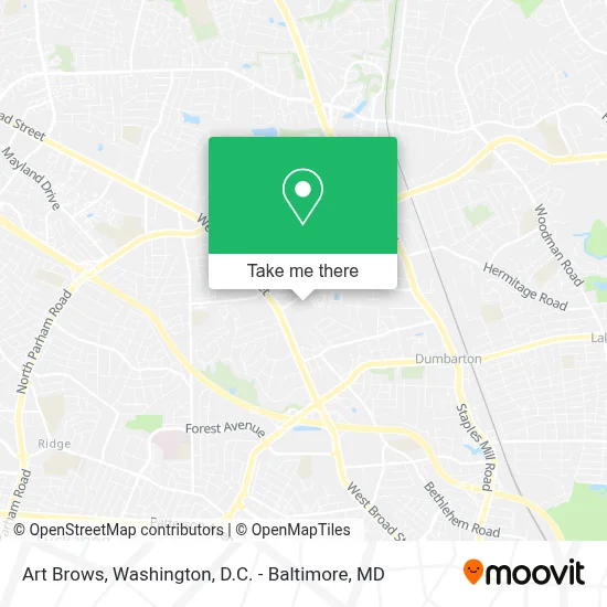 Art Brows map
