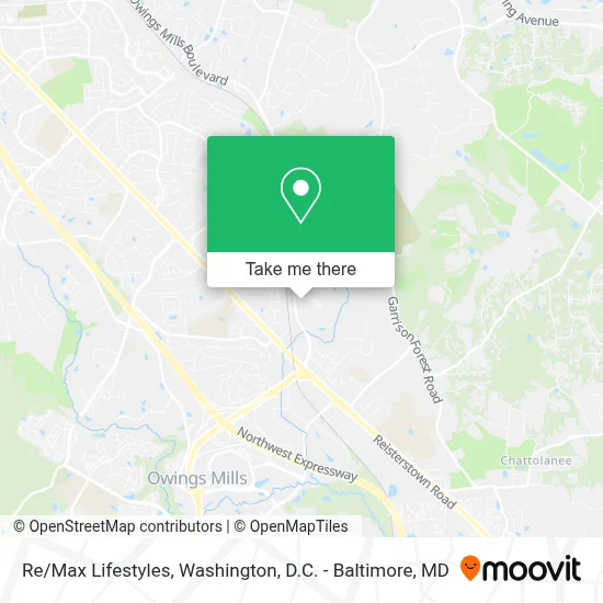 Re/Max Lifestyles map