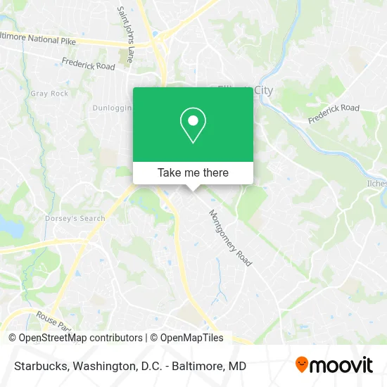 Starbucks map