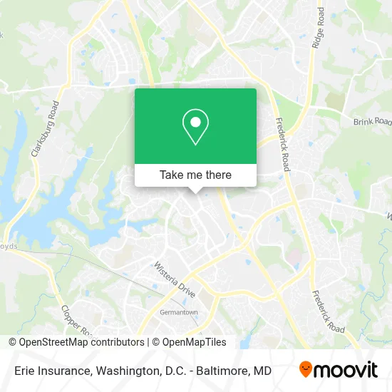 Erie Insurance map