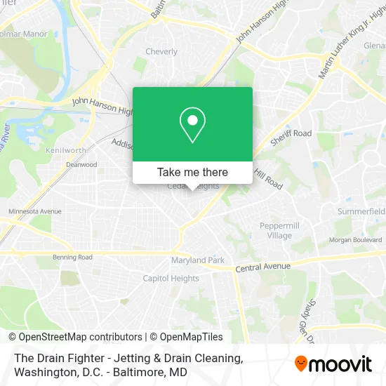 The Drain Fighter - Jetting & Drain Cleaning map