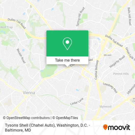 Tysons Shell (Chahel Auto) map
