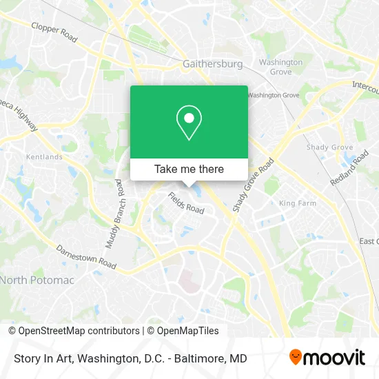 Story In Art map