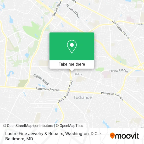 Lustre Fine Jewelry & Repairs map