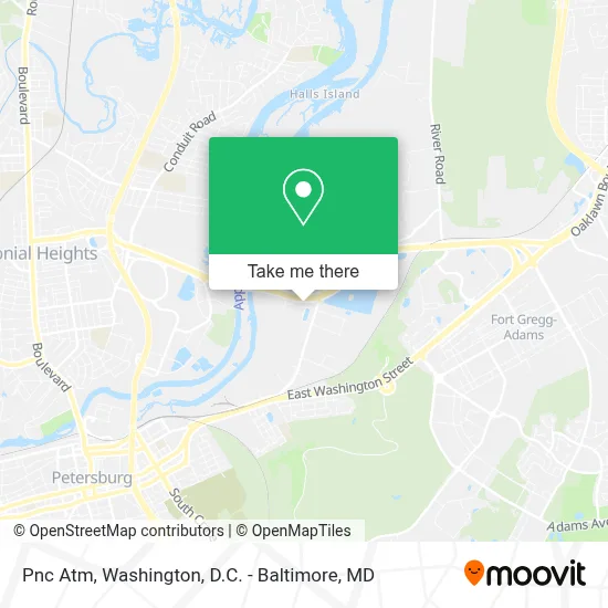 Pnc Atm map