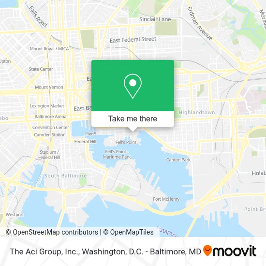 The Aci Group, Inc. map