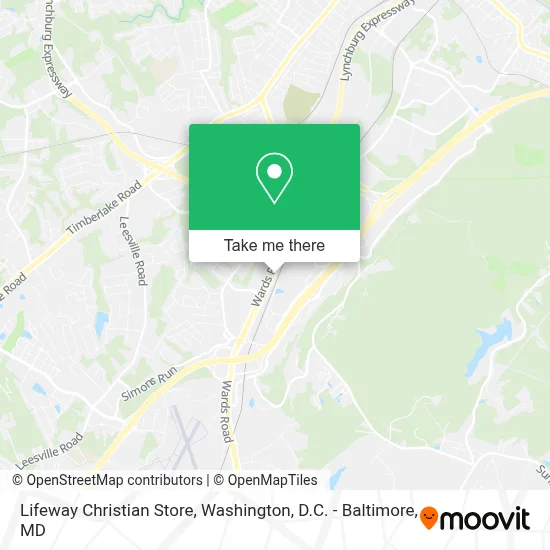 Lifeway Christian Store map