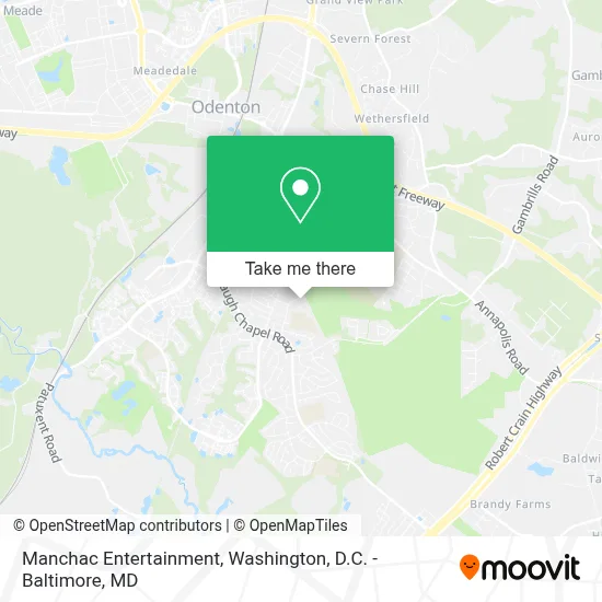 Manchac Entertainment map