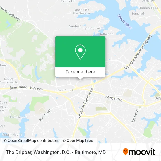 The Dripbar map