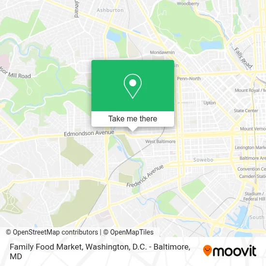 Family Food Market map
