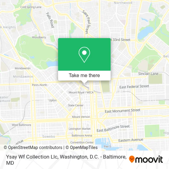 Ysay Wf Collection Llc map