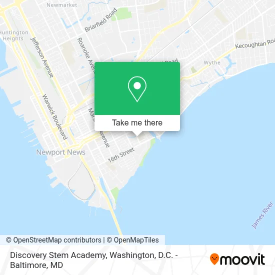 Discovery Stem Academy map