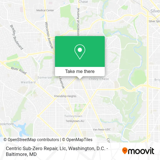 Centric Sub-Zero Repair, Llc map