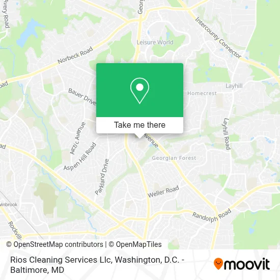 Rios Cleaning Services Llc map