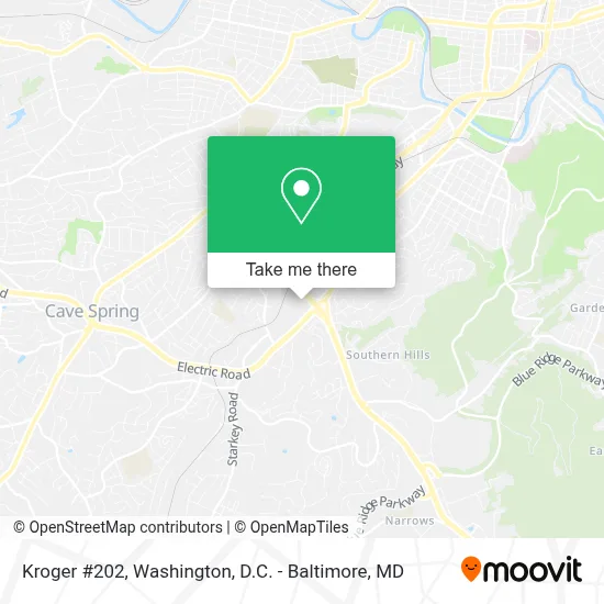 Kroger #202 map