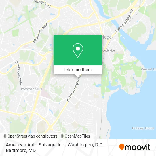 American Auto Salvage, Inc. map