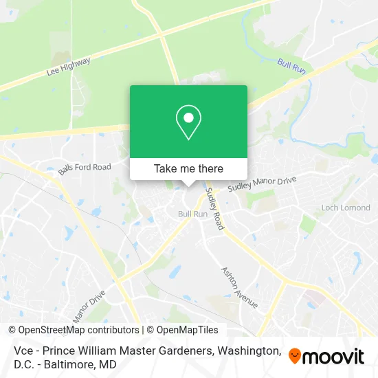 Vce - Prince William Master Gardeners map