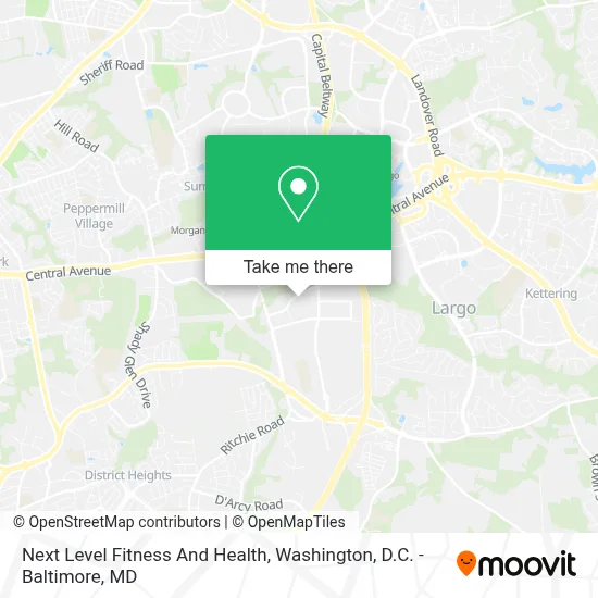 Next Level Fitness And Health map