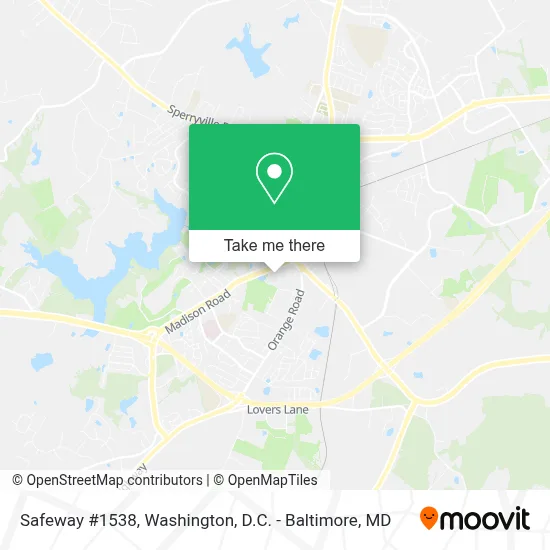 Safeway #1538 map