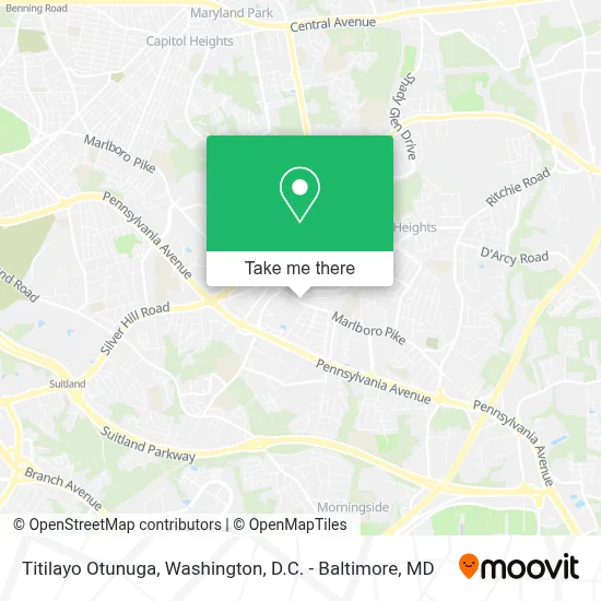 Titilayo Otunuga map