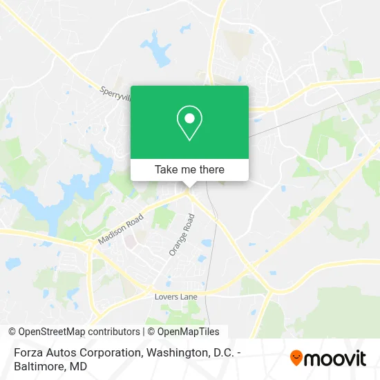 Forza Autos Corporation map