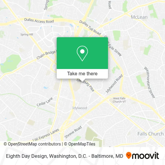 Eighth Day Design map