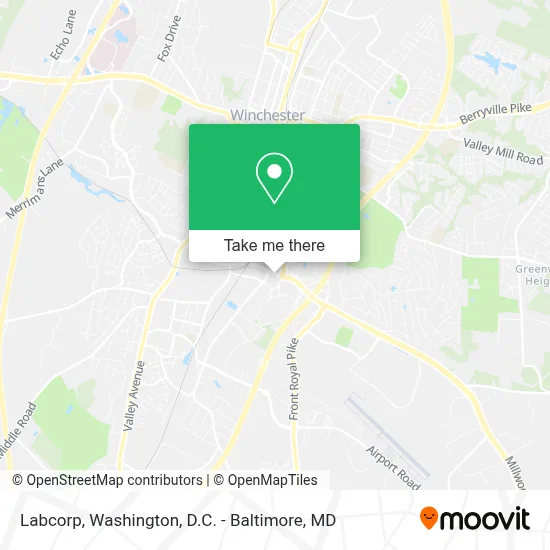 Labcorp map