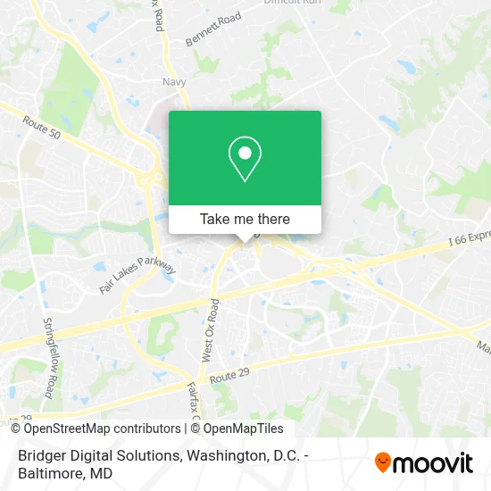 Bridger Digital Solutions map