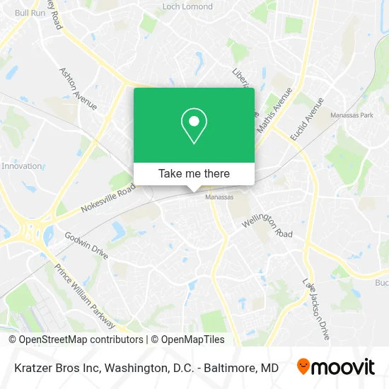 Kratzer Bros Inc map