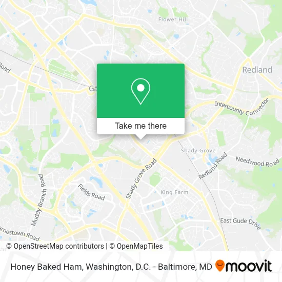 Honey Baked Ham map