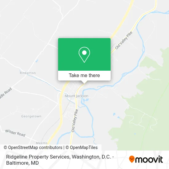 Ridgeline Property Services map