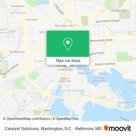 Catalyst Solutions map