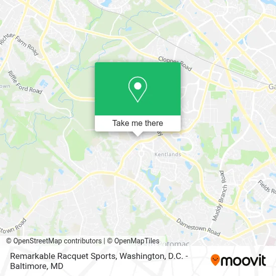 Remarkable Racquet Sports map