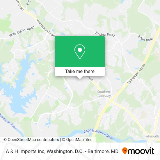 A & H Imports Inc map