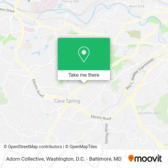 Adorn Collective map