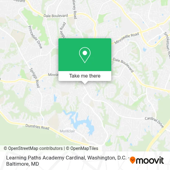 Learning Paths Academy Cardinal map