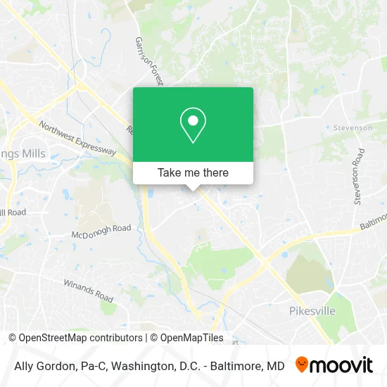 Ally Gordon, Pa-C map