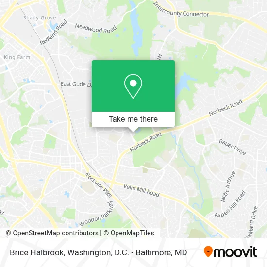 Brice Halbrook map
