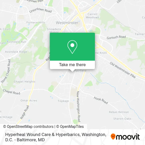 Hyperheal Wound Care & Hyperbarics map