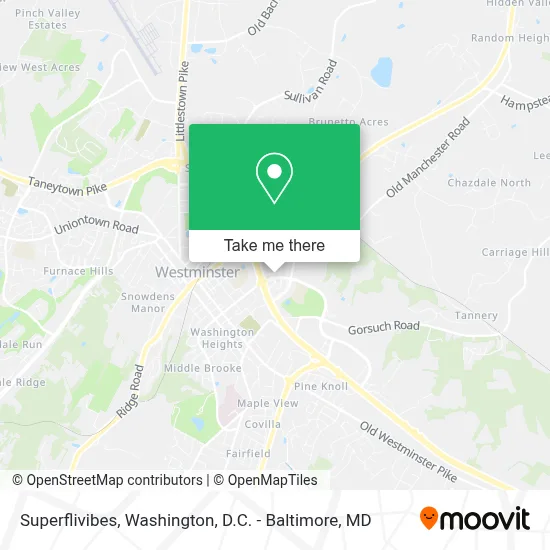 Superflivibes map