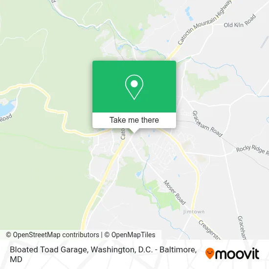 Bloated Toad Garage map