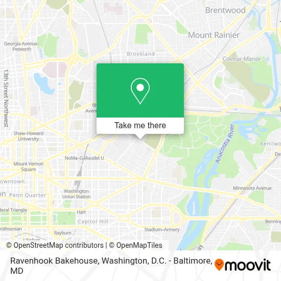 Ravenhook Bakehouse map