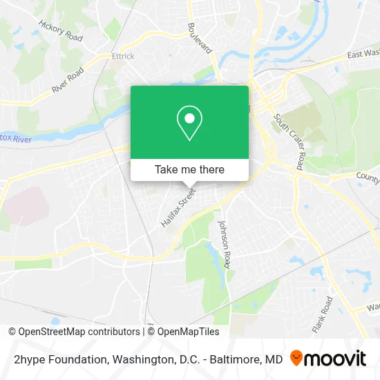 2hype Foundation map
