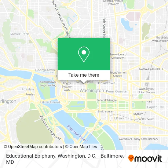Educational Epiphany map