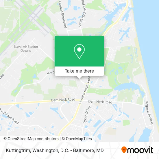 Kuttingtrim map