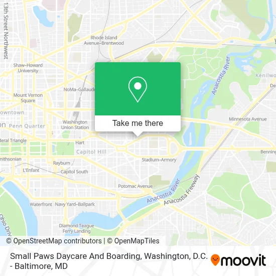 Small Paws Daycare And Boarding map