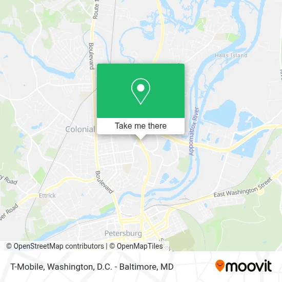 T-Mobile map