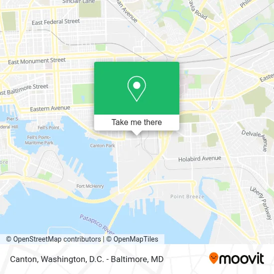 Canton map